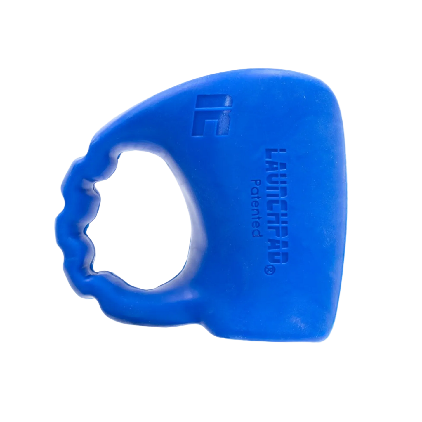 Blue thumb guard front view