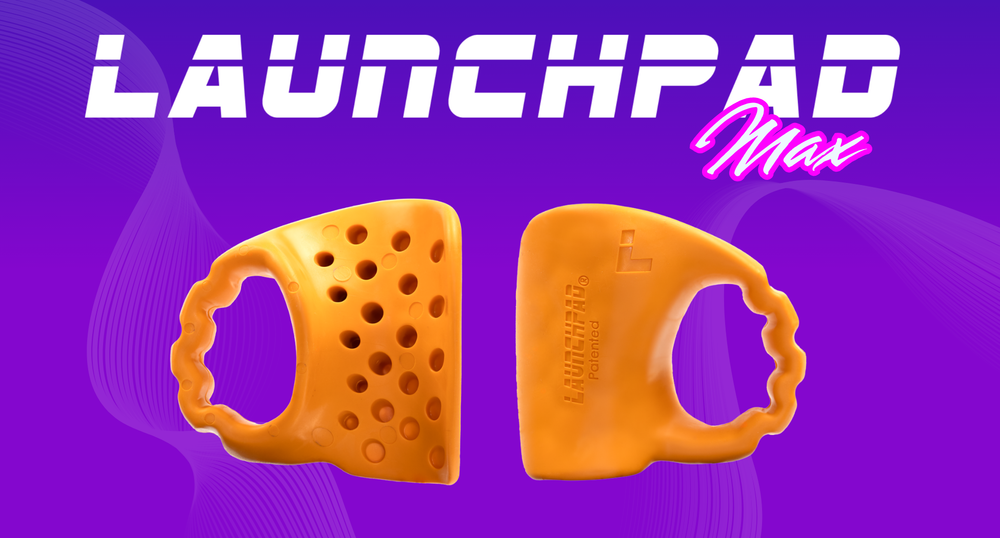 OrangeLaunchpad Max on a purple background with 'Launchpad Max' text.