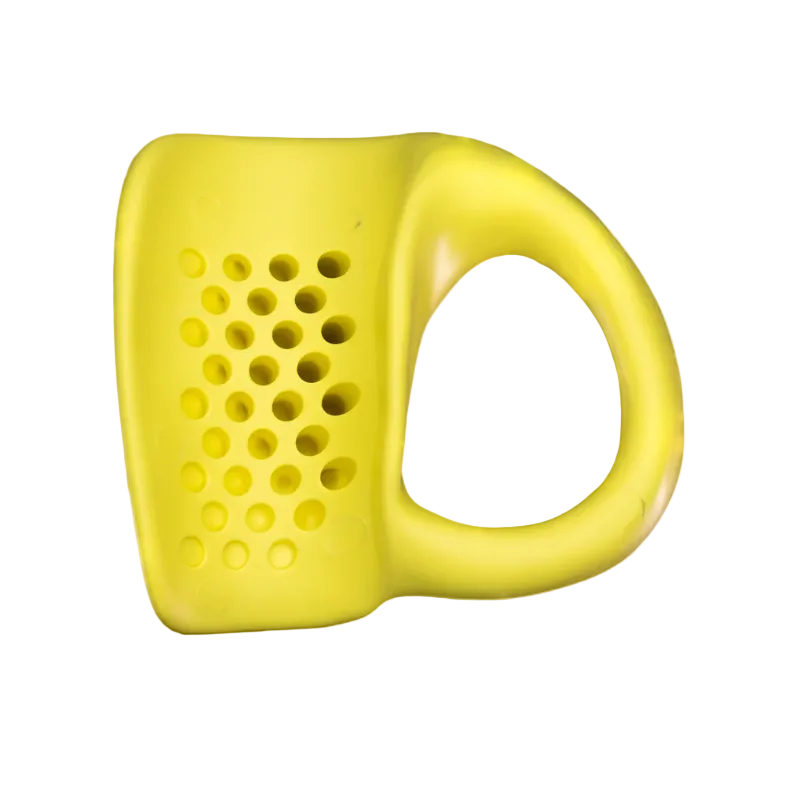 Yellow Launchpad OG baseball thumb guard front view