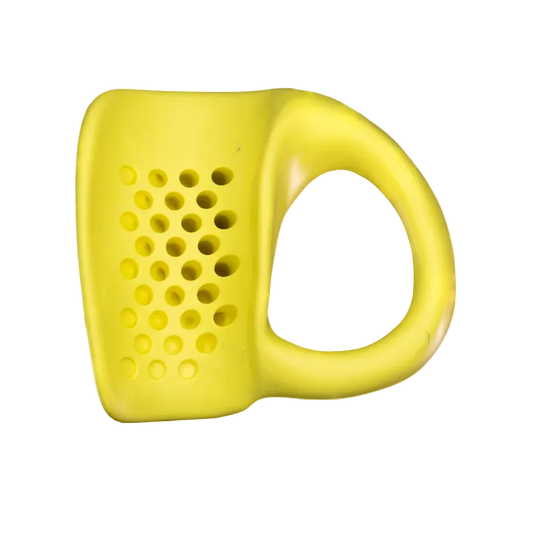 Yellow Launchpad OG baseball thumb guard front view