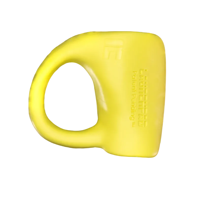 Yellow Launchpad OG baseball thumb guard front view