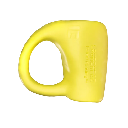 Yellow Launchpad OG baseball thumb guard front view